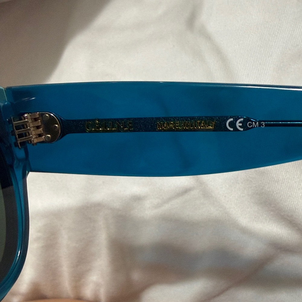 Celine Teal Sunglasses - Picture 5 of 8